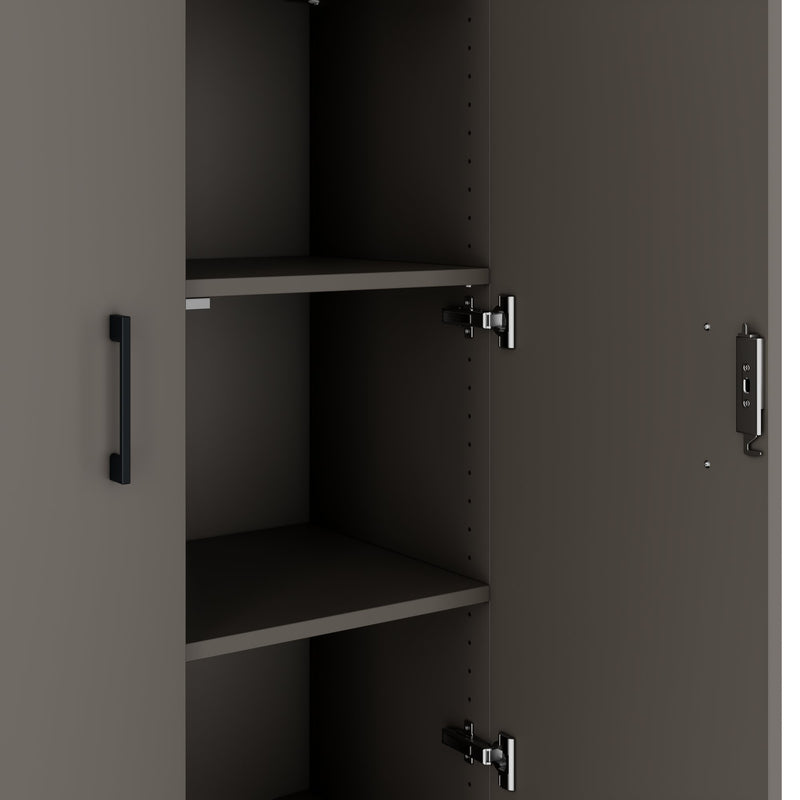 CHOICE Armadi componibili | 6OH, 3200 x 2170 mm, grigio cubanite  - 8 Main Image