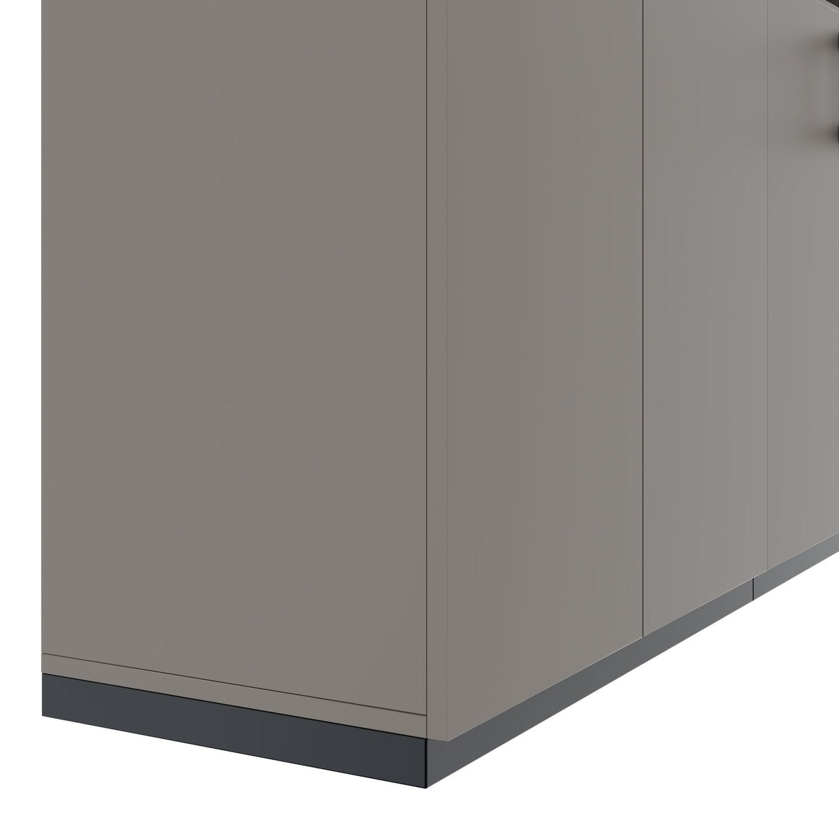 CHOICE Armadi componibili | 6OH, 3200 x 2170 mm, grigio cubanite  - 5 Lightbox Main Image