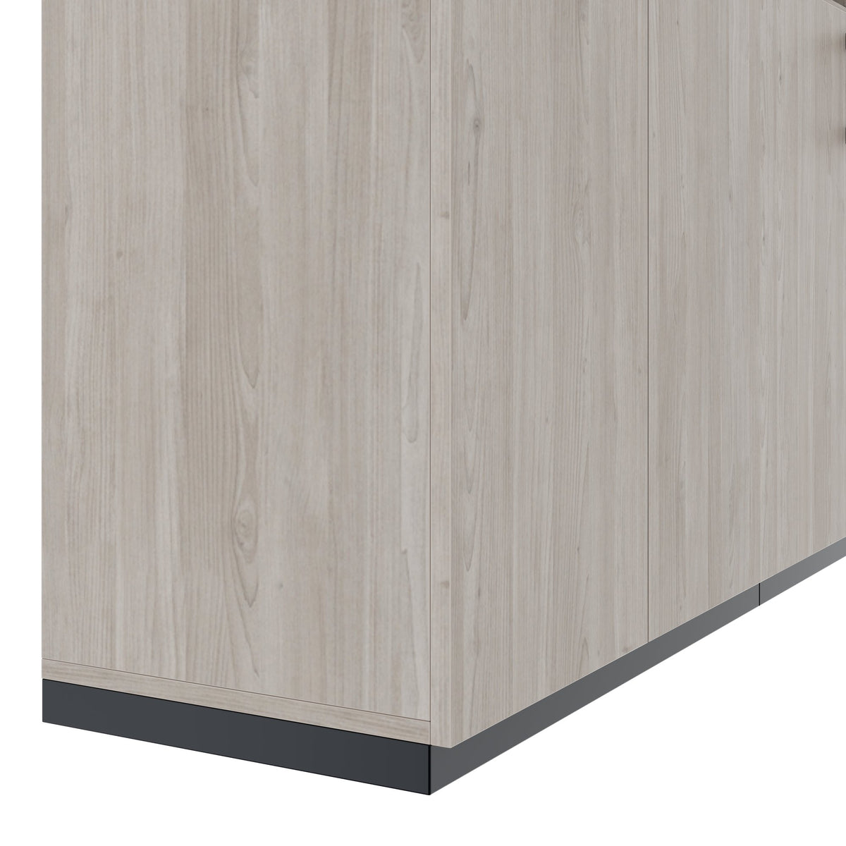 CHOICE Parete armadi | 6OH, 3200 x 2170 mm, rovere nordico grigio  - 5 Lightbox Main Image