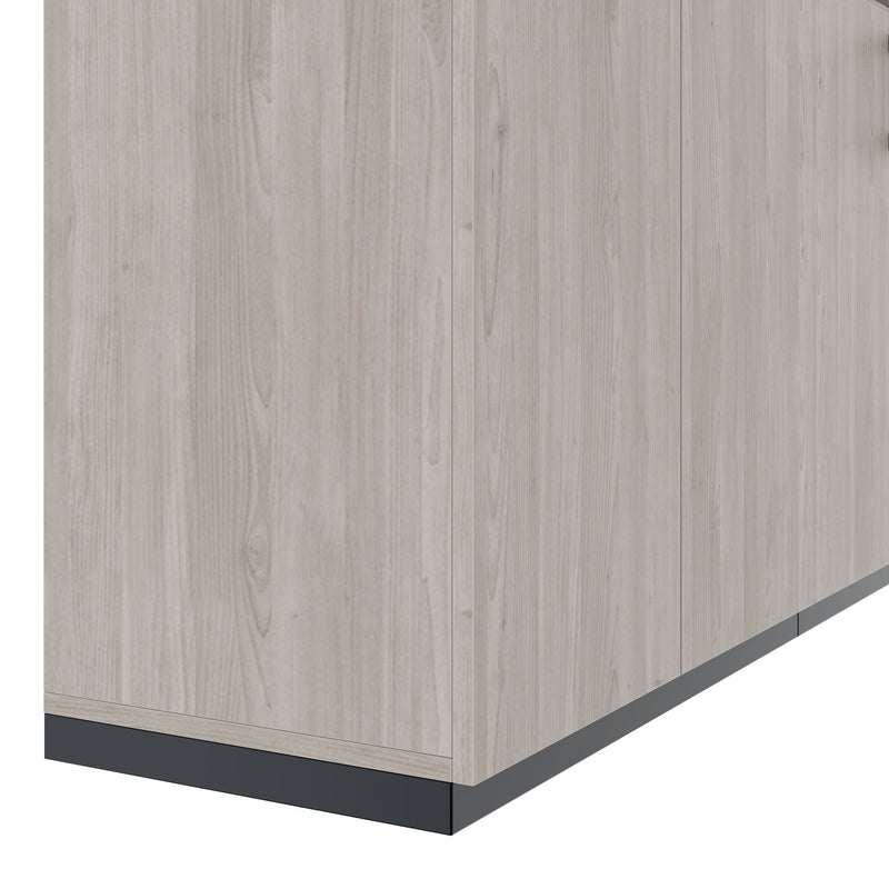 CHOICE Parete armadi | 6OH, 3200 x 2170 mm, rovere nordico grigio  - 5 Main Image
