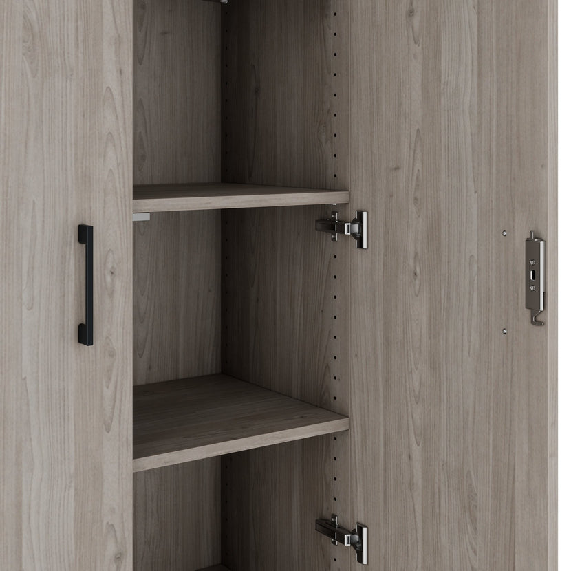 CHOICE Schrankwand | 6OH, 3200 x 2170 mm, Nordeiche grau
