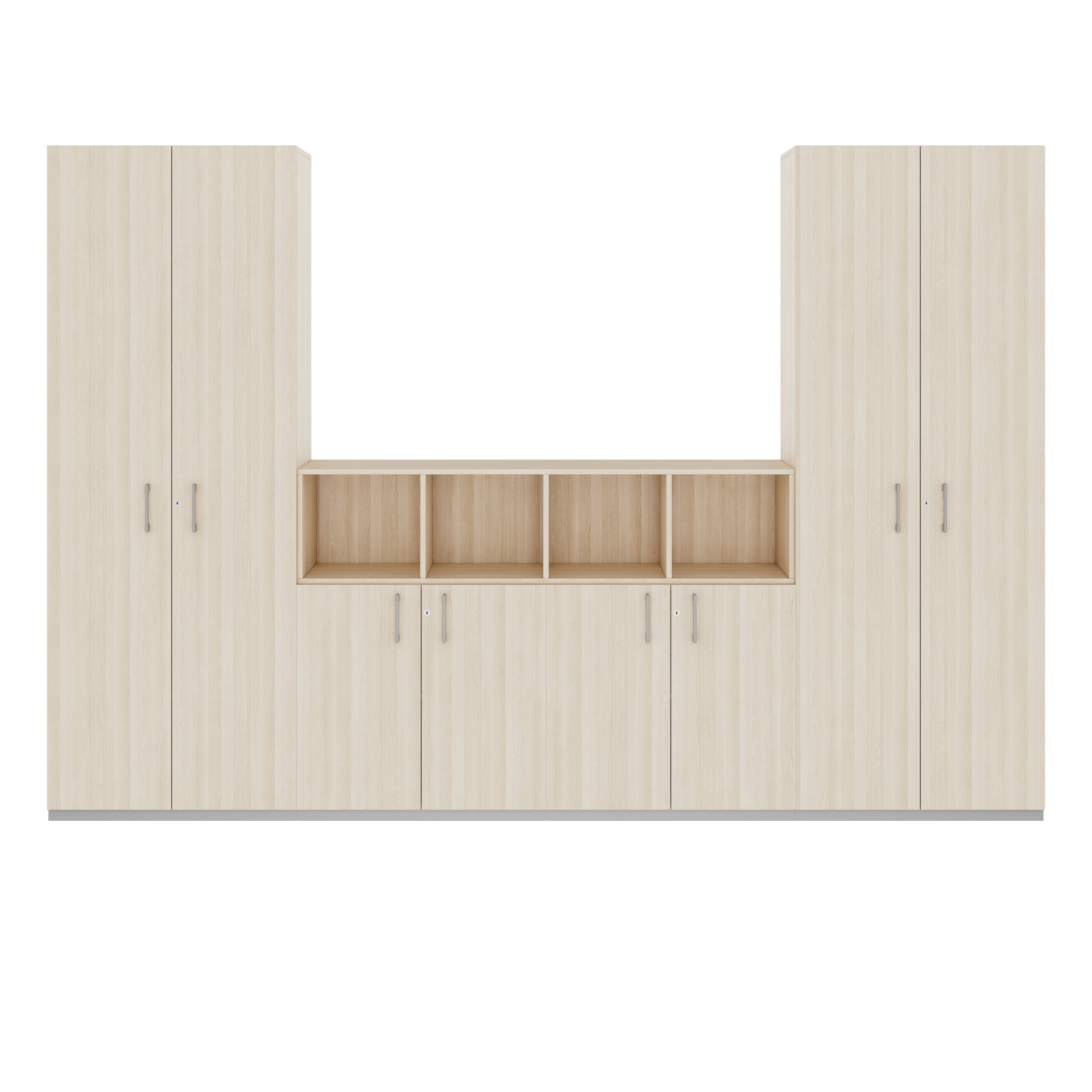 CHOICE Schrankwand | 6OH, 3200 x 2170 mm, Sandesche