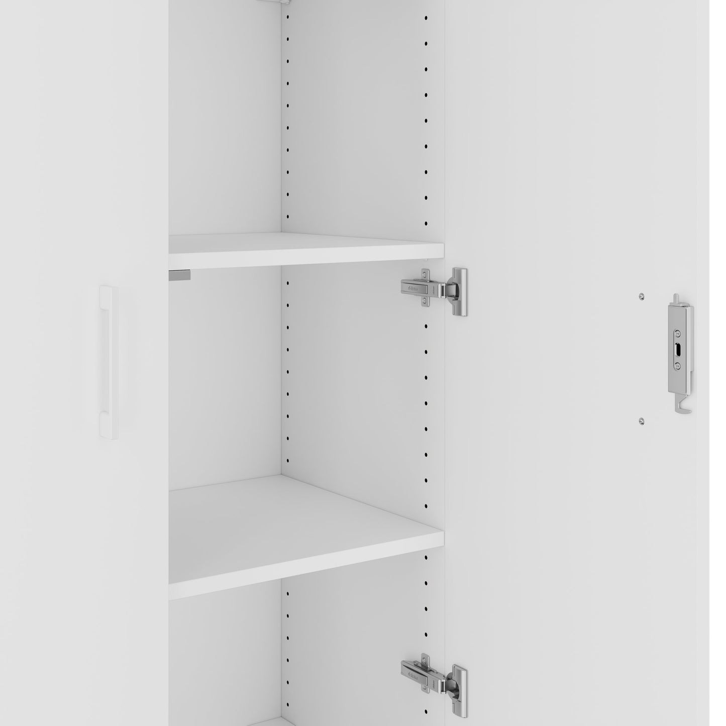 CHOICE Schrankwand | 6OH, 3200 x 2170 mm, Weiss
