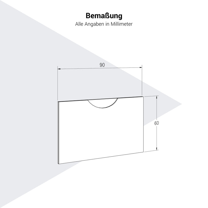 CHOICE Namenskarten | Aufklebbar, Plexiglas - 3 Main Image