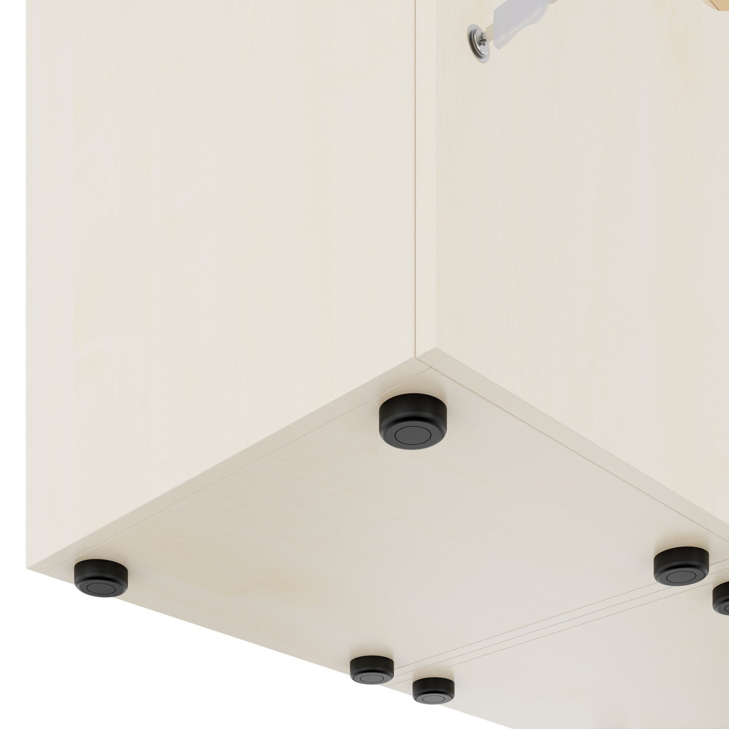 Armadietto CHOICE | 1353 x 1836 mm, 12 scomparti, acero