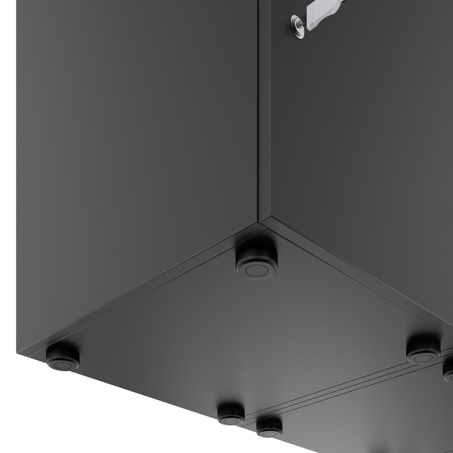 CHOICE Spind | 1353 x 1836 mm, 12 Schließfächer, Anthrazit