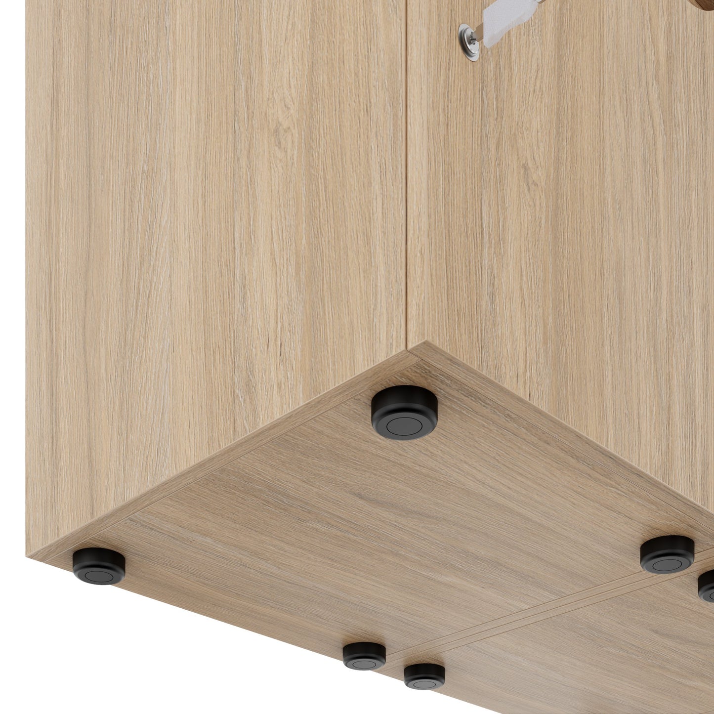 CHOICE Spind | 1353 x 1836 mm, 12 Schließfächer, Bernsteineiche