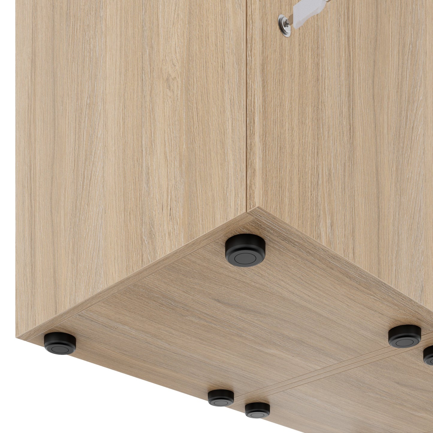 CHOICE Spind | 1353 x 1836 mm, 12 Schließfächer, Bernsteineiche