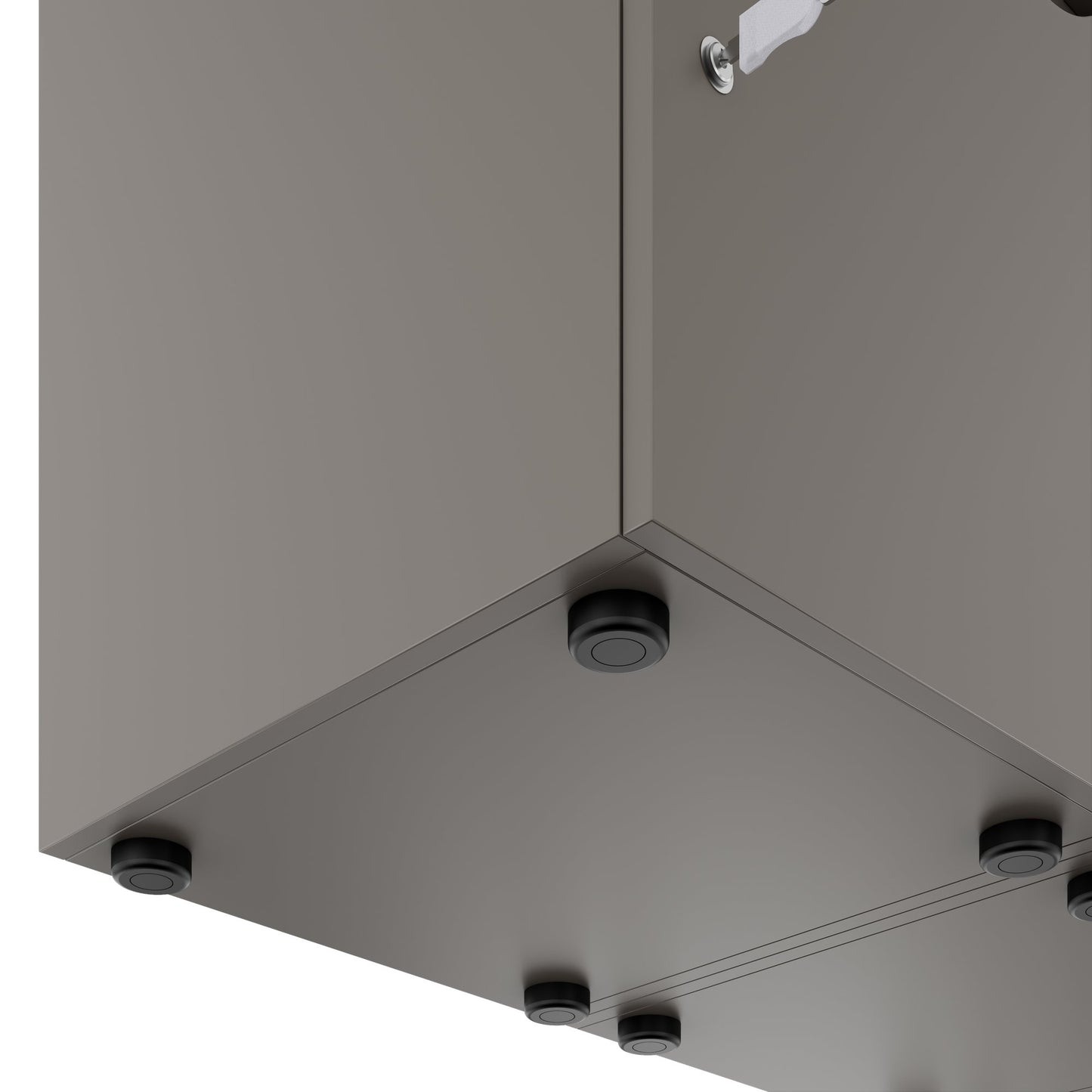 CHOICE Spind | 1353 x 1836 mm, 12 Schließfächer, Cubanitgrau