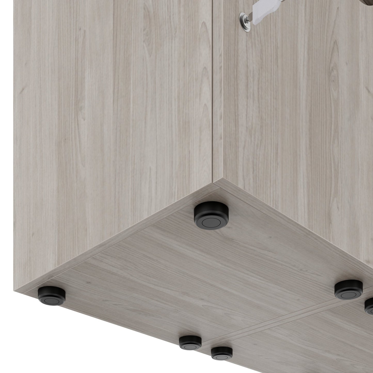 CHOICE Spind | 1353 x 1836 mm, 12 Schließfächer, Nordeiche grau