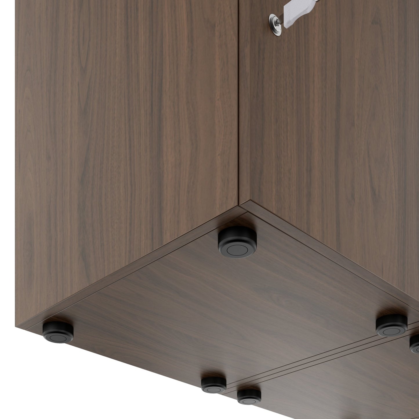 CHOICE Spind | 1353 x 1836 mm, 12 Schließfächer, Nussbaum