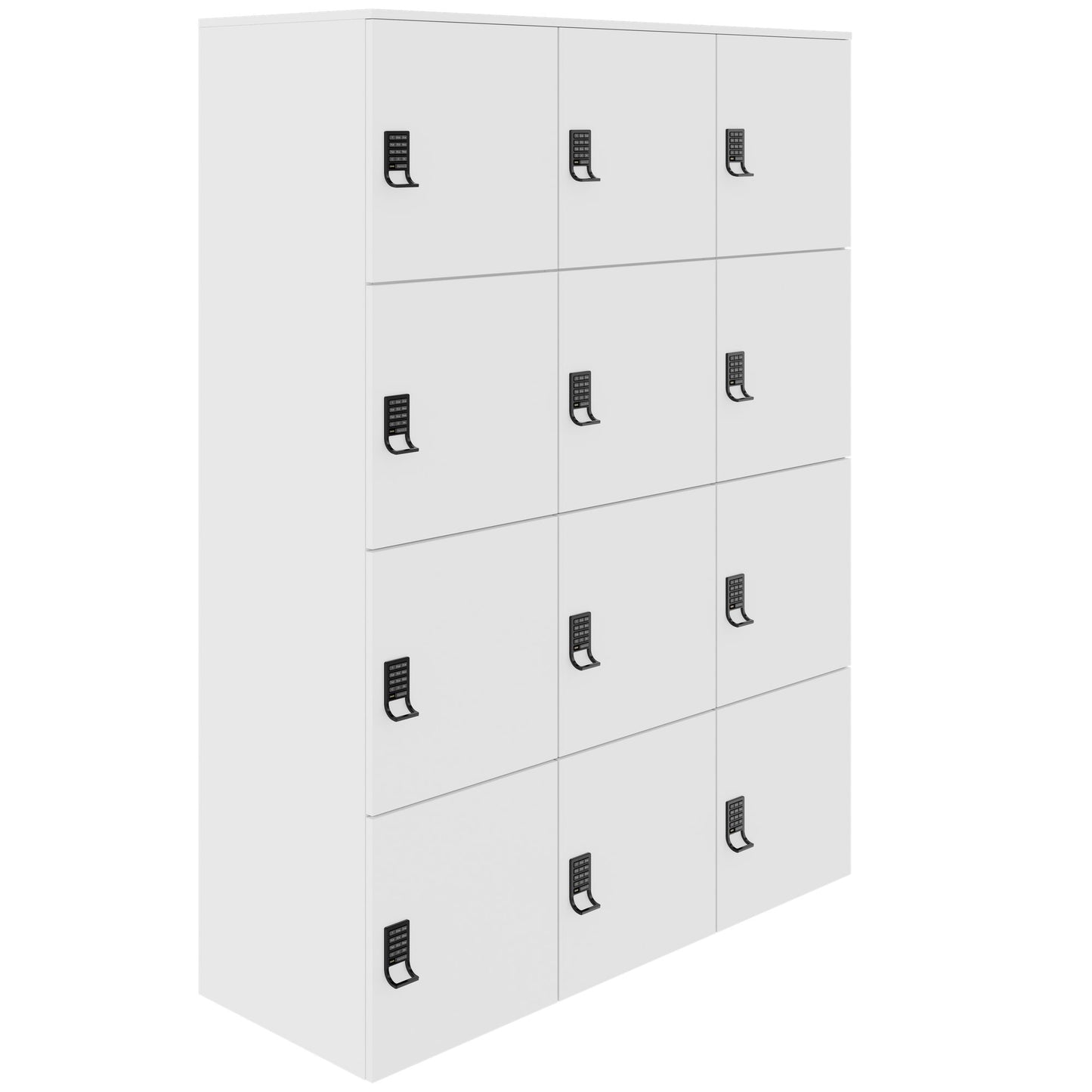 CHOICE Locker | 1353 x 1836 mm, 12 lockers, white