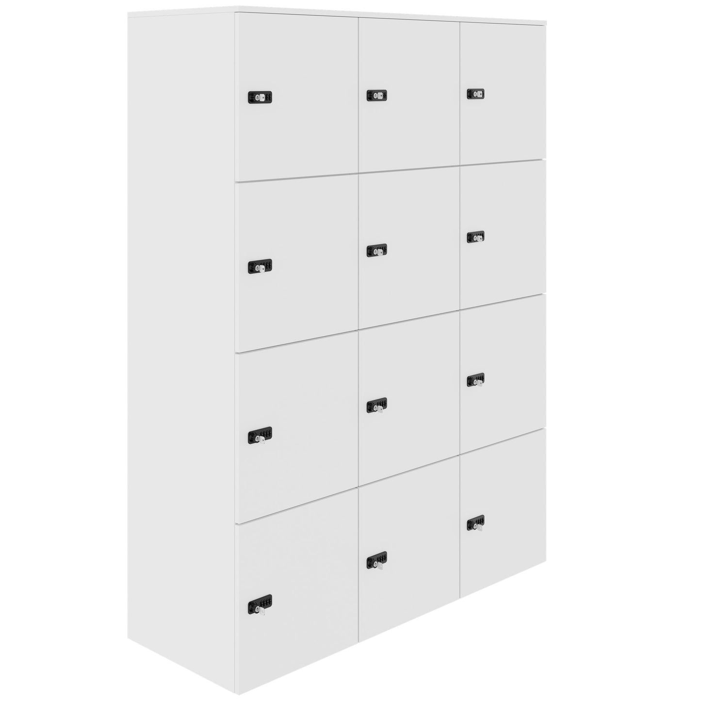 CHOICE Locker | 1353 x 1836 mm, 12 lockers, white
