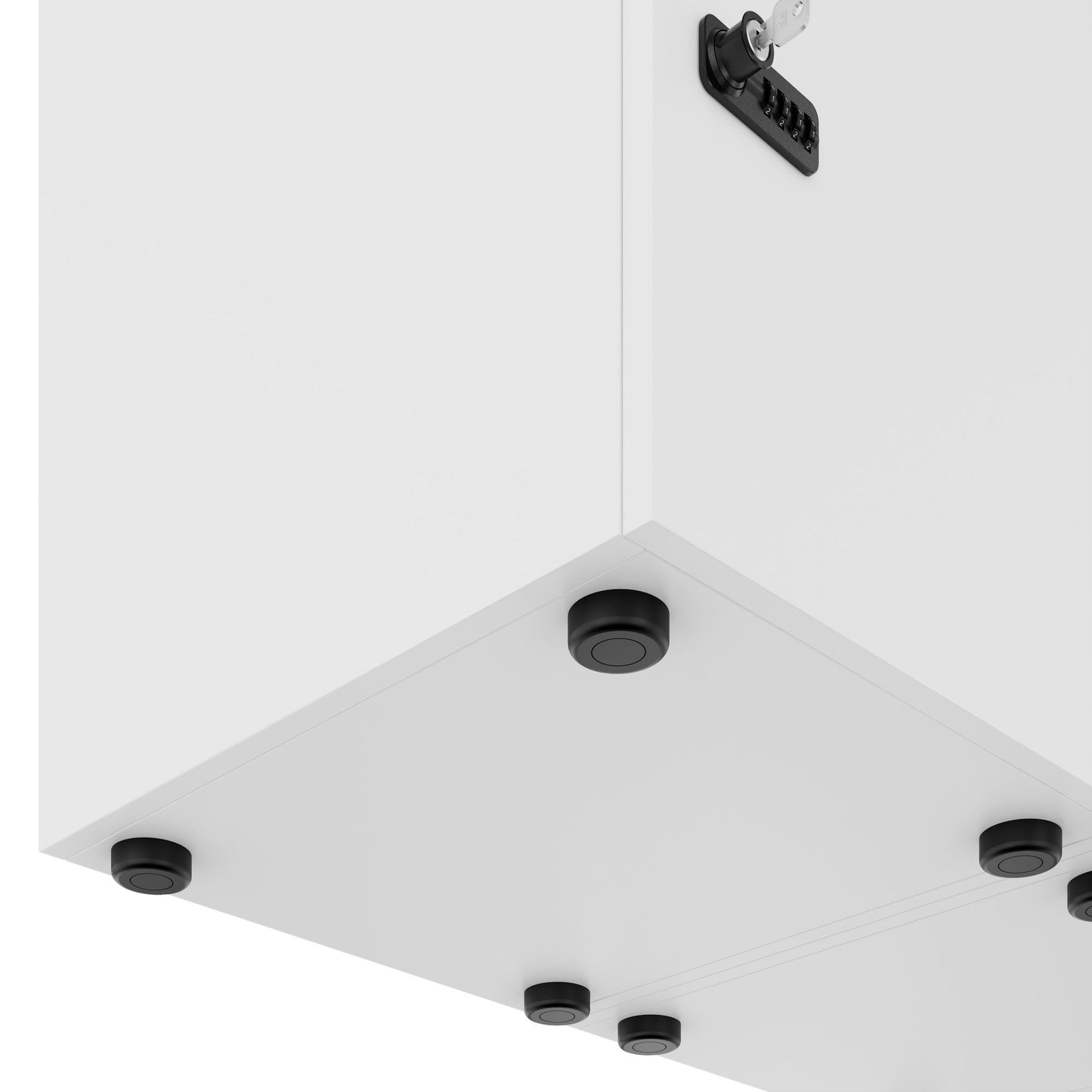 CHOICE Locker | 1353 x 1836 mm, 12 lockers, white