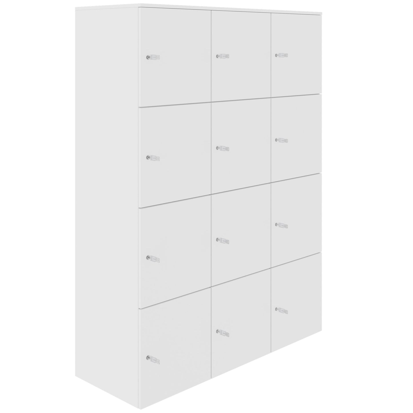 CHOICE Locker | 1353 x 1836 mm, 12 lockers, white