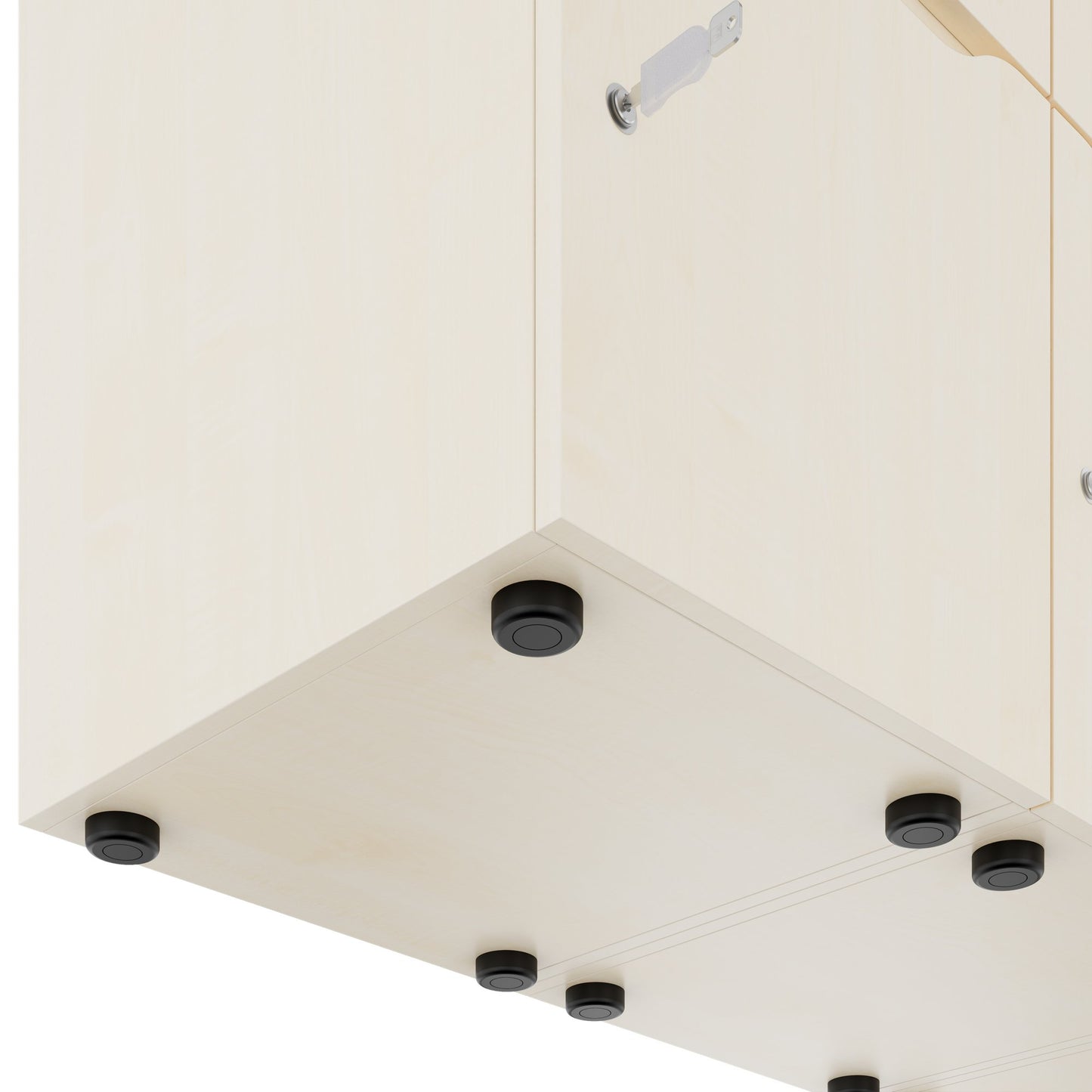 CHOICE Spind | 1800 x 1704 mm, 12 Schliessfächer, Blumenkästen, Ahorn