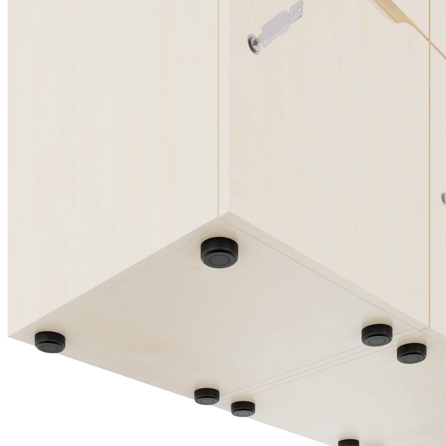 CHOICE Spind | 1804 x 1386 mm, 12 Schließfächer, Ahorn