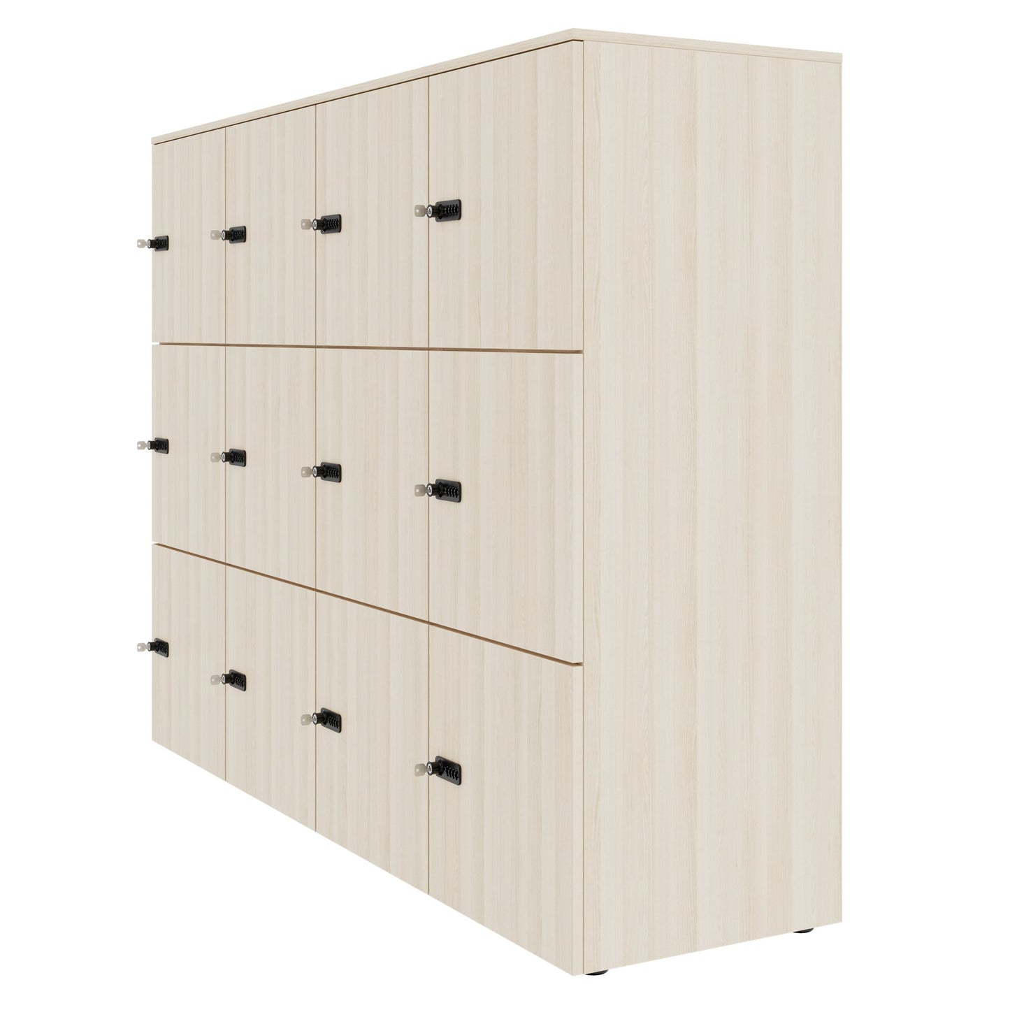 CHOICE Spind | 1804 x 1386 mm, 12 Schließfächer, Sandesche