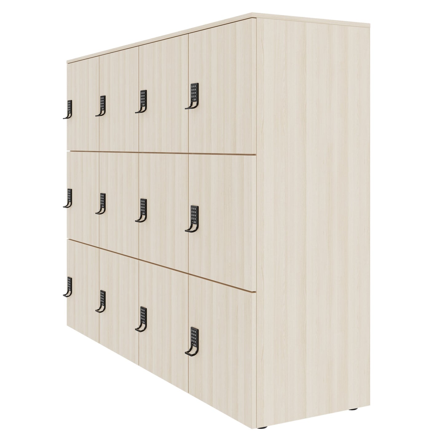 CHOICE Spind | 1804 x 1386 mm, 12 Schließfächer, Sandesche