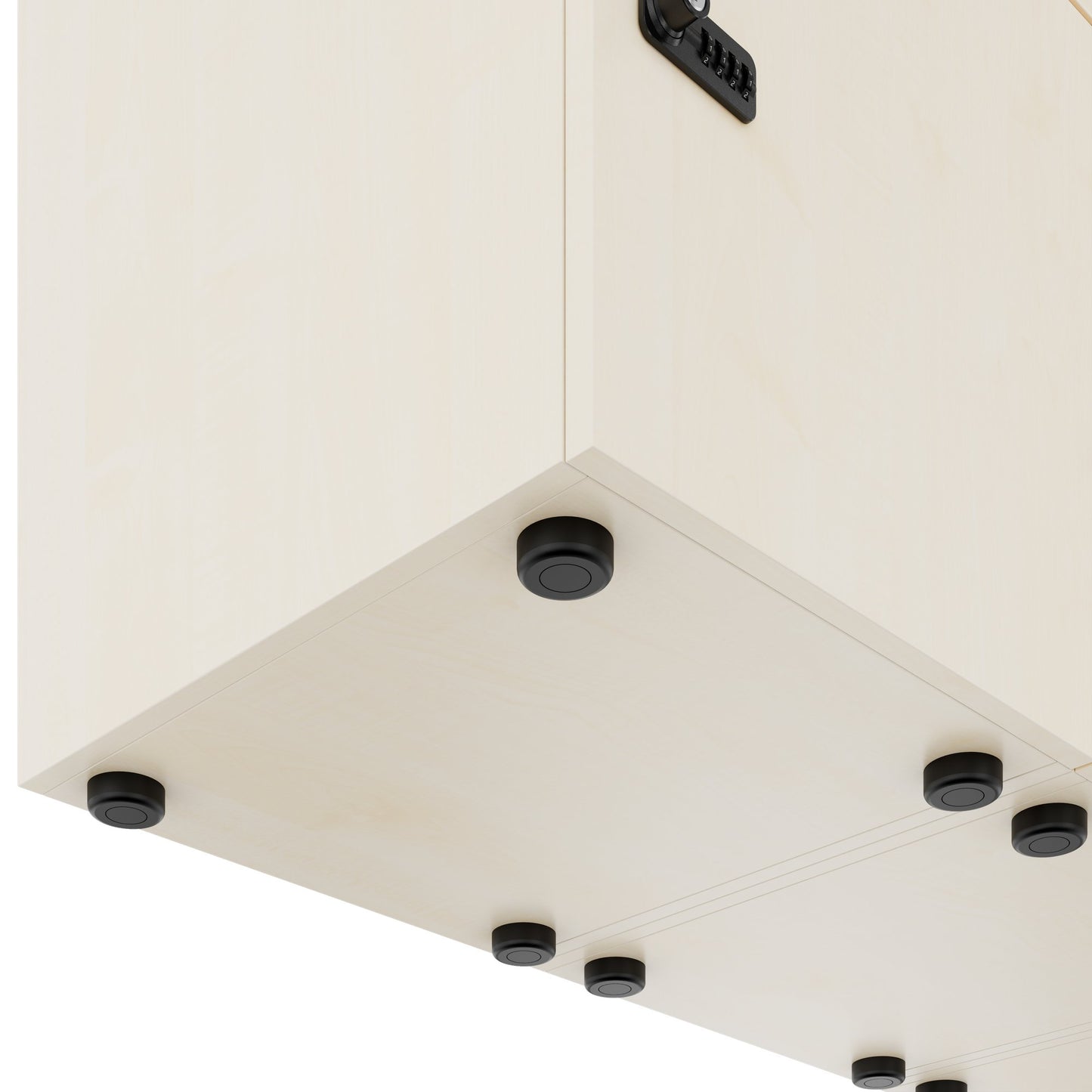 CHOICE Locker | 1804 x 936 mm, 8 lockers, maple