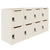 CHOICE Locker | 1804 x 936 mm, 8 lockers, maple