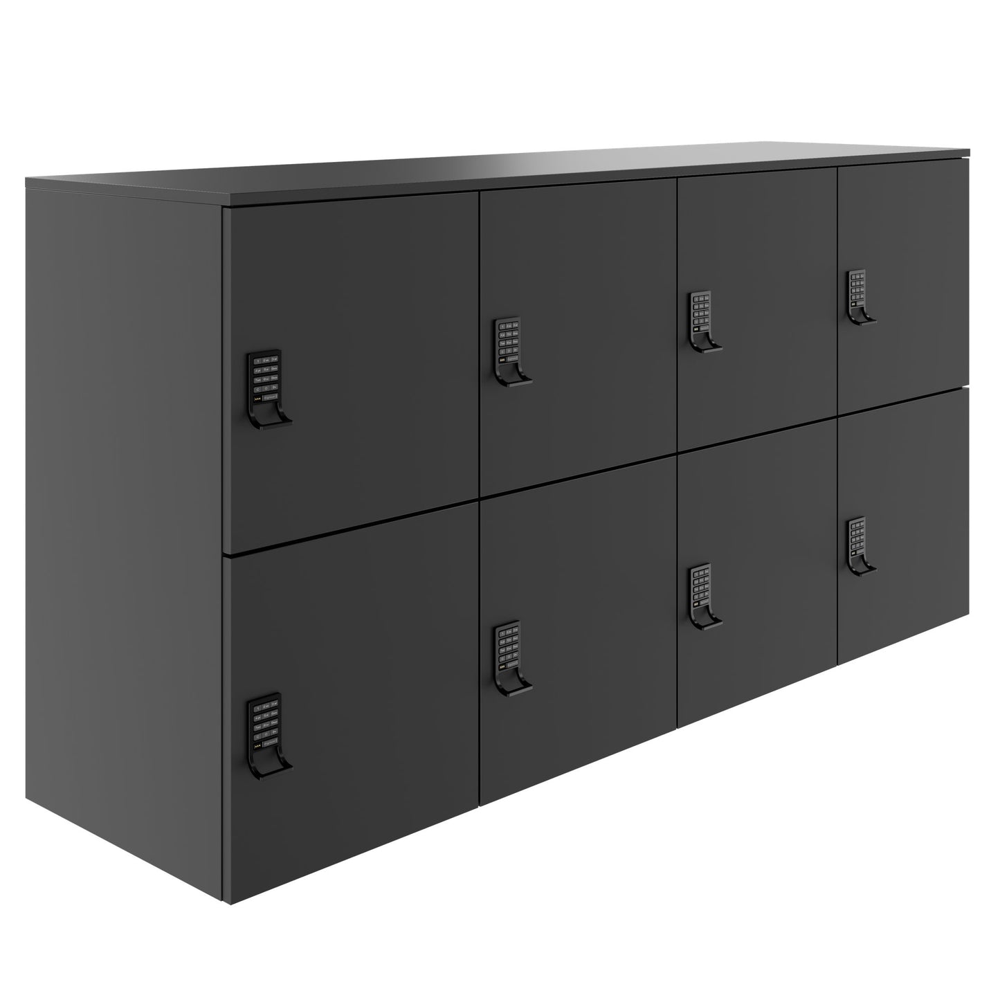 CHOICE Locker | 1804 x 936 mm, 8 lockers, anthracite