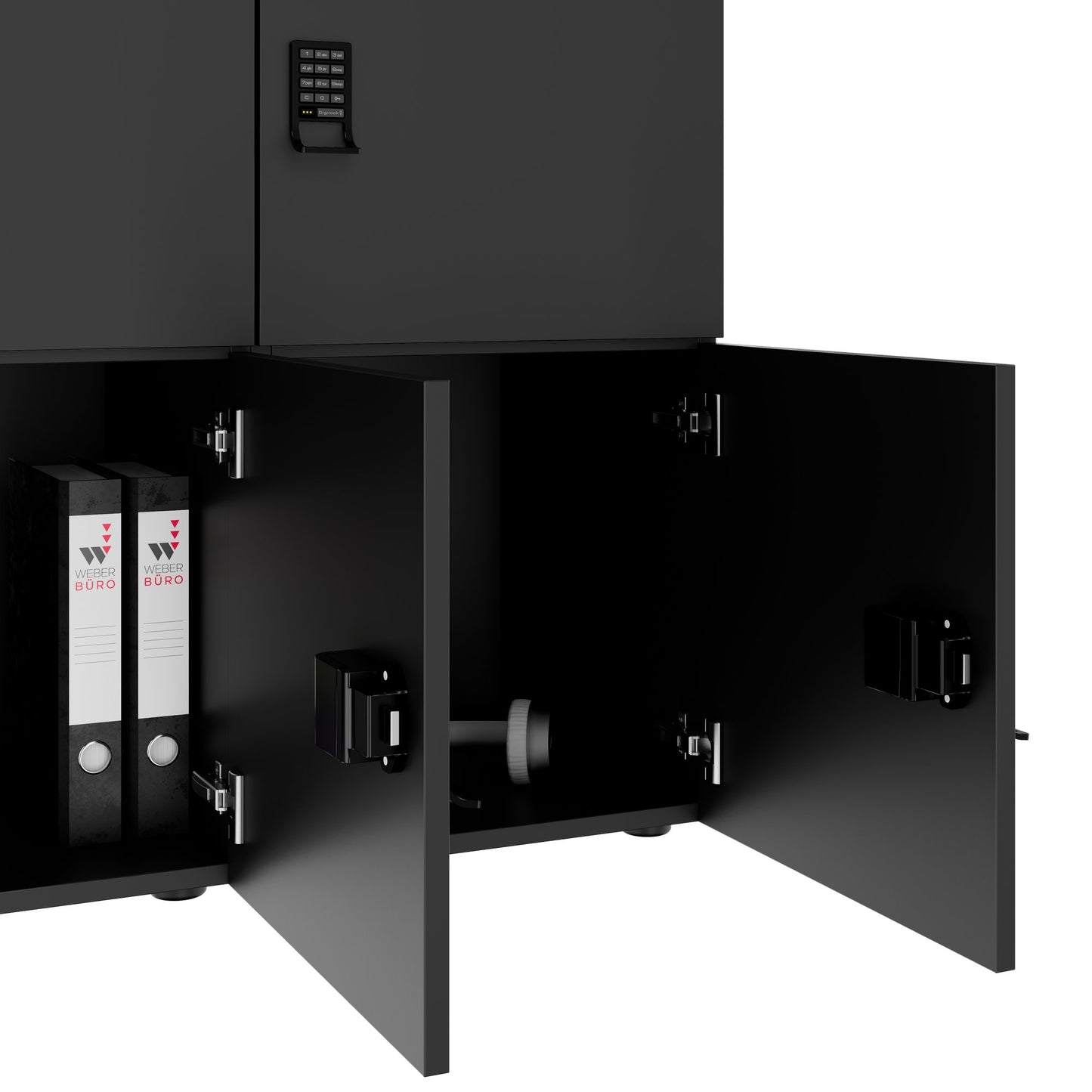 CHOICE Locker | 1804 x 936 mm, 8 lockers, anthracite