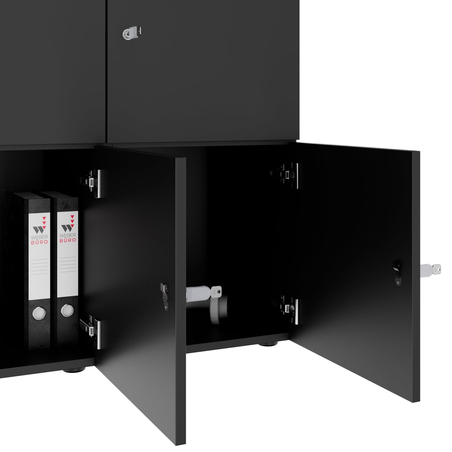 CHOICE Locker | 1804 x 936 mm, 8 lockers, anthracite