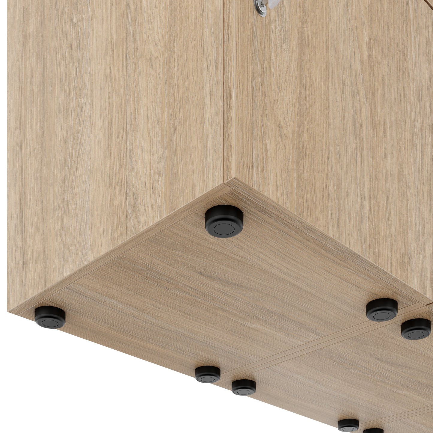 CHOICE Spind | 1804 x 936 mm, 8 Schließfächer, Bernsteineiche