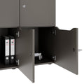 Armoire CHOICE | 1804 x 936 mm, 8 casiers, gris cubanite - 4 Thumbnail Image