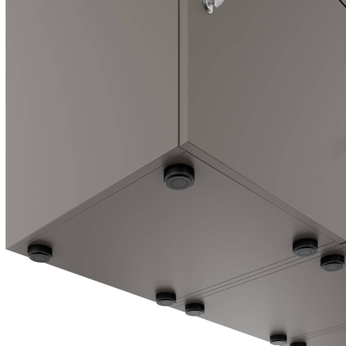 Armoire CHOICE | 1804 x 936 mm, 8 casiers, gris cubanite - 6 Lightbox Main Image