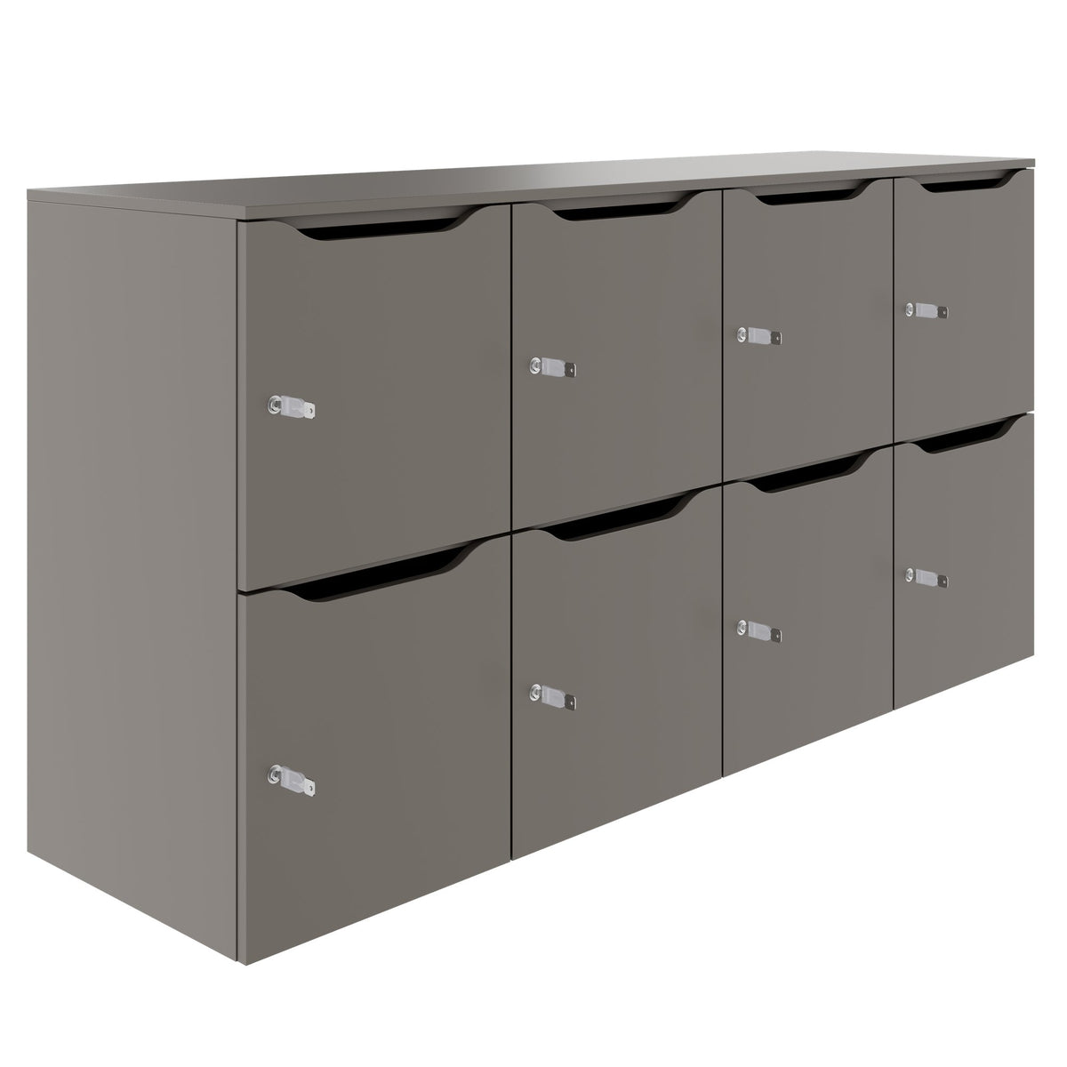 Armoire CHOICE | 1804 x 936 mm, 8 casiers, gris cubanite - 1 Lightbox Main Image