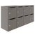 CHOICE locker | 1804 x 936 mm, 8 lockers, Cubanite gray