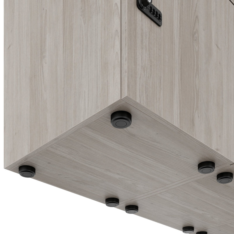 Armadietto CHOICE | 1804 x 936 mm, 8 scomparti, rovere nordico grigio - 6 Main Image