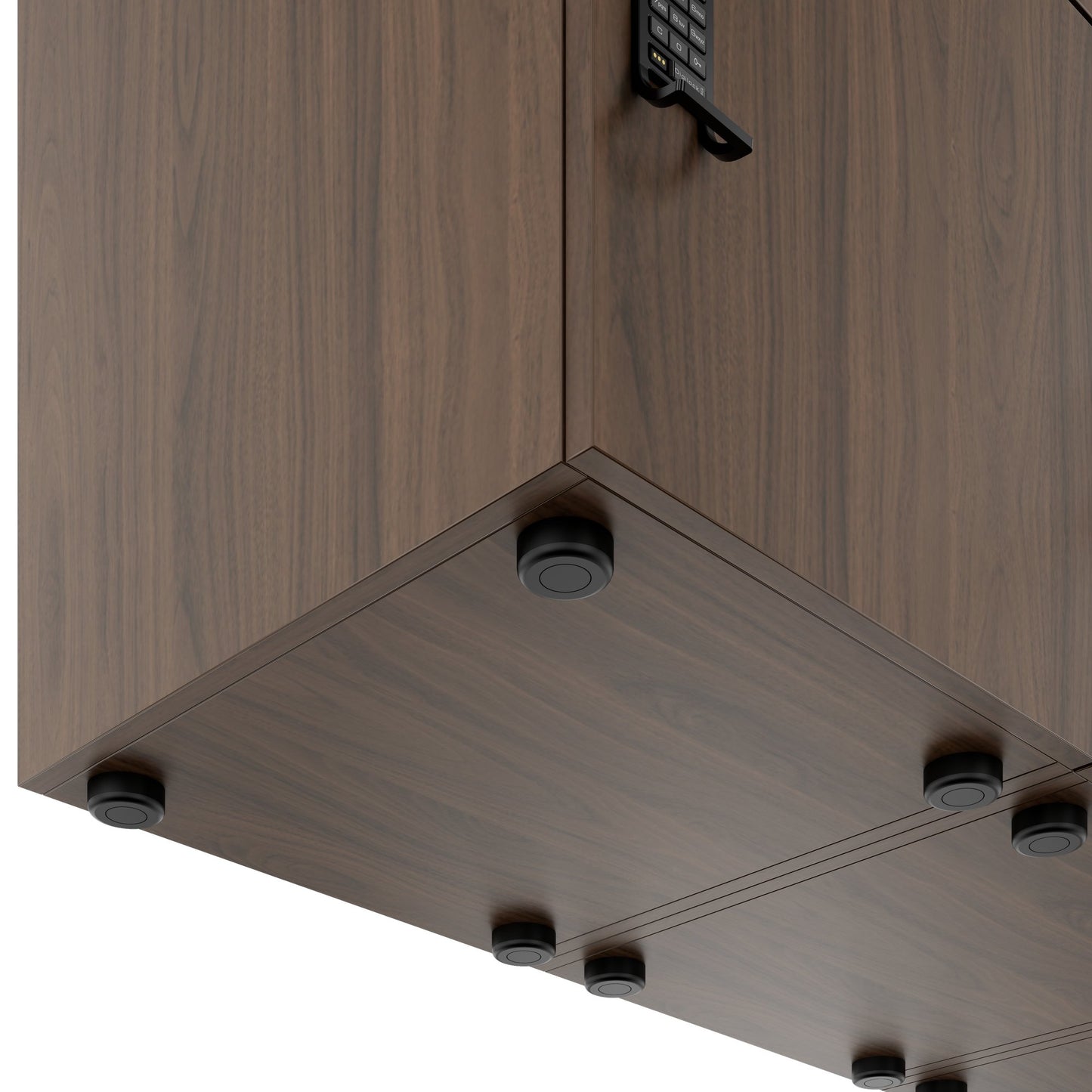 Armadietto CHOICE | 1804 x 936 mm, 8 scomparti, noce