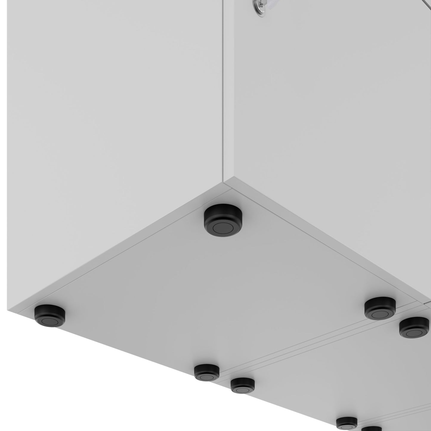 CHOICE Spind | 1804 x 936 mm, 8 Schließfächer, Perlgrau