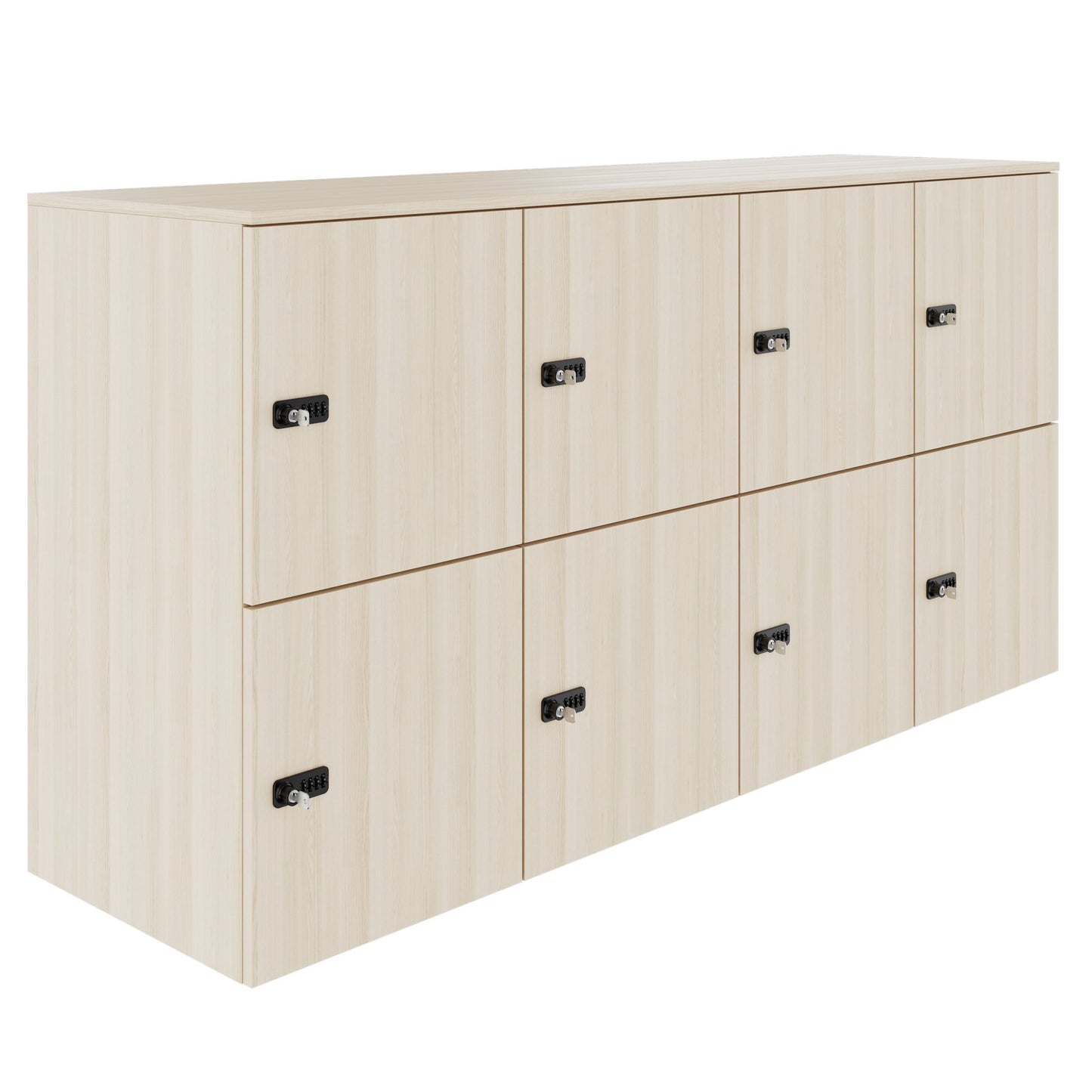 CHOICE Spind | 1804 x 936 mm, 8 Schließfächer, Sandesche