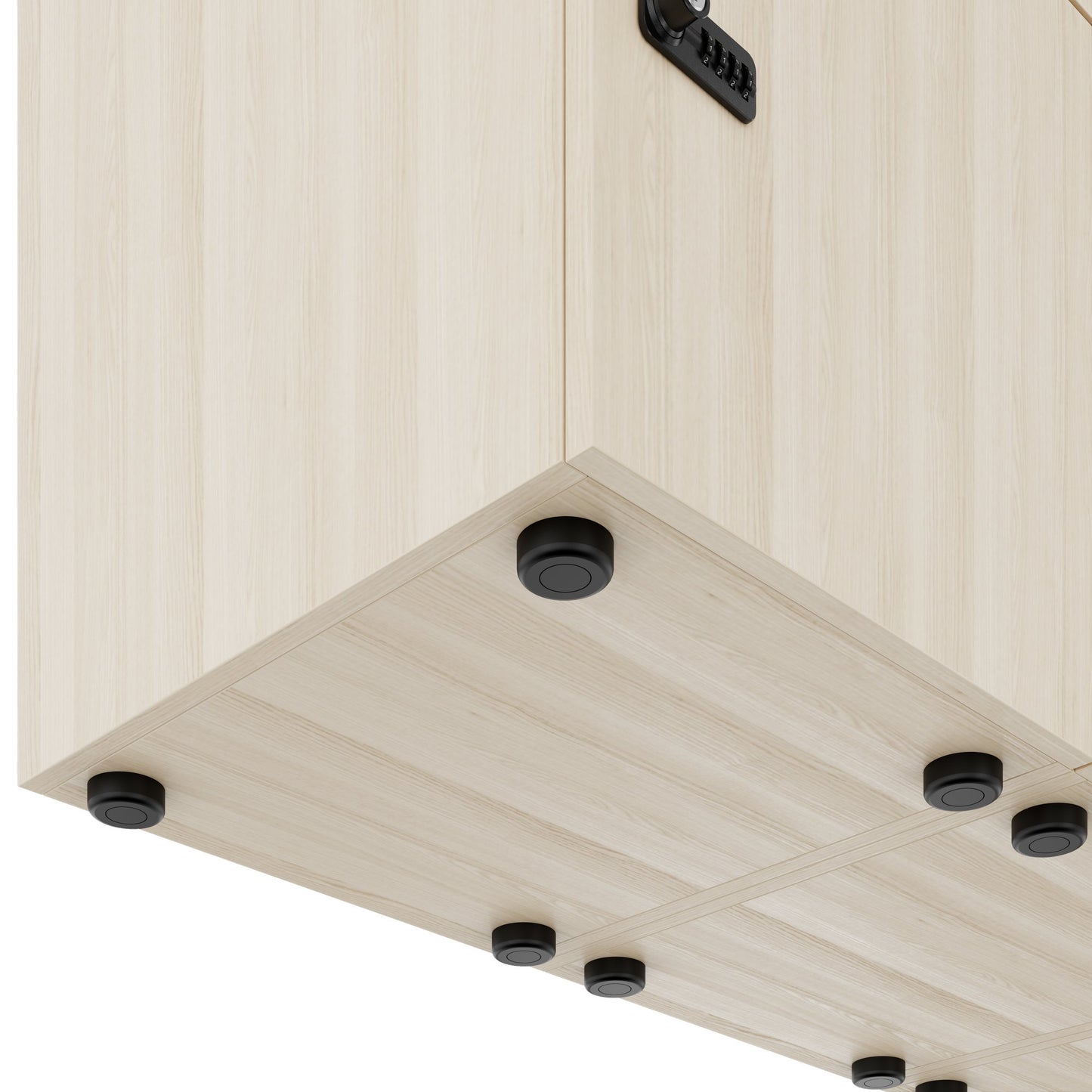 CHOICE Spind | 1804 x 936 mm, 8 Schließfächer, Sandesche