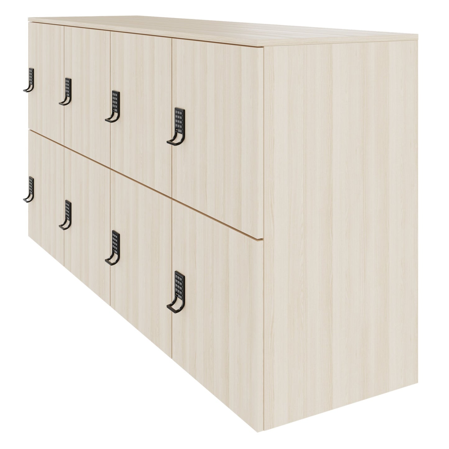 CHOICE Spind | 1804 x 936 mm, 8 Schließfächer, Sandesche