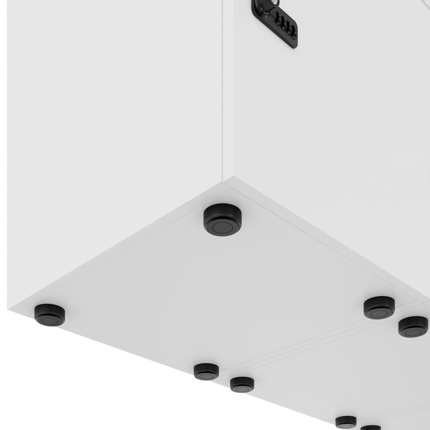 CHOICE Spind | 1804 x 936 mm, 8 Schließfächer, Weiß