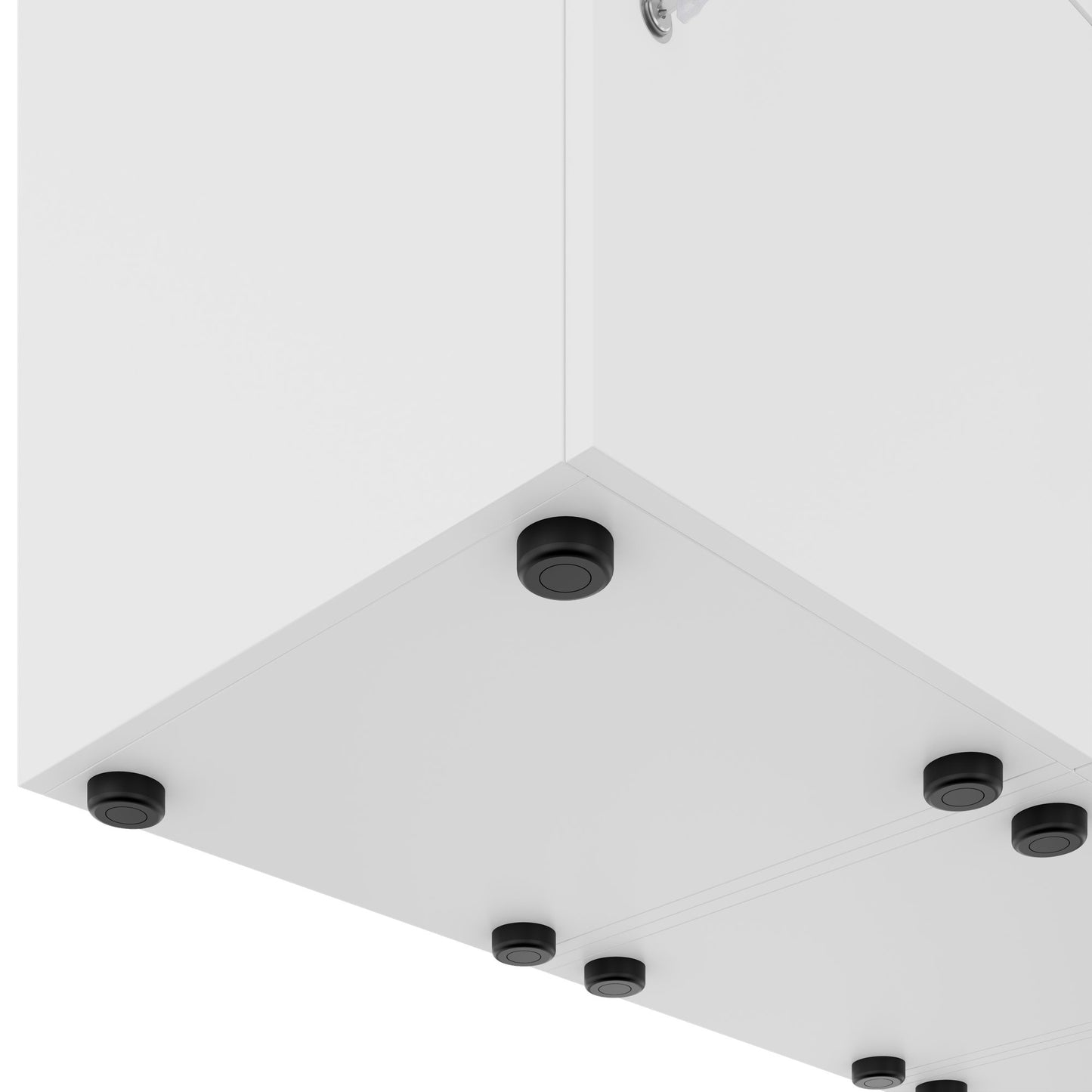 CHOICE Spind | 1804 x 936 mm, 8 Schließfächer, Weiß