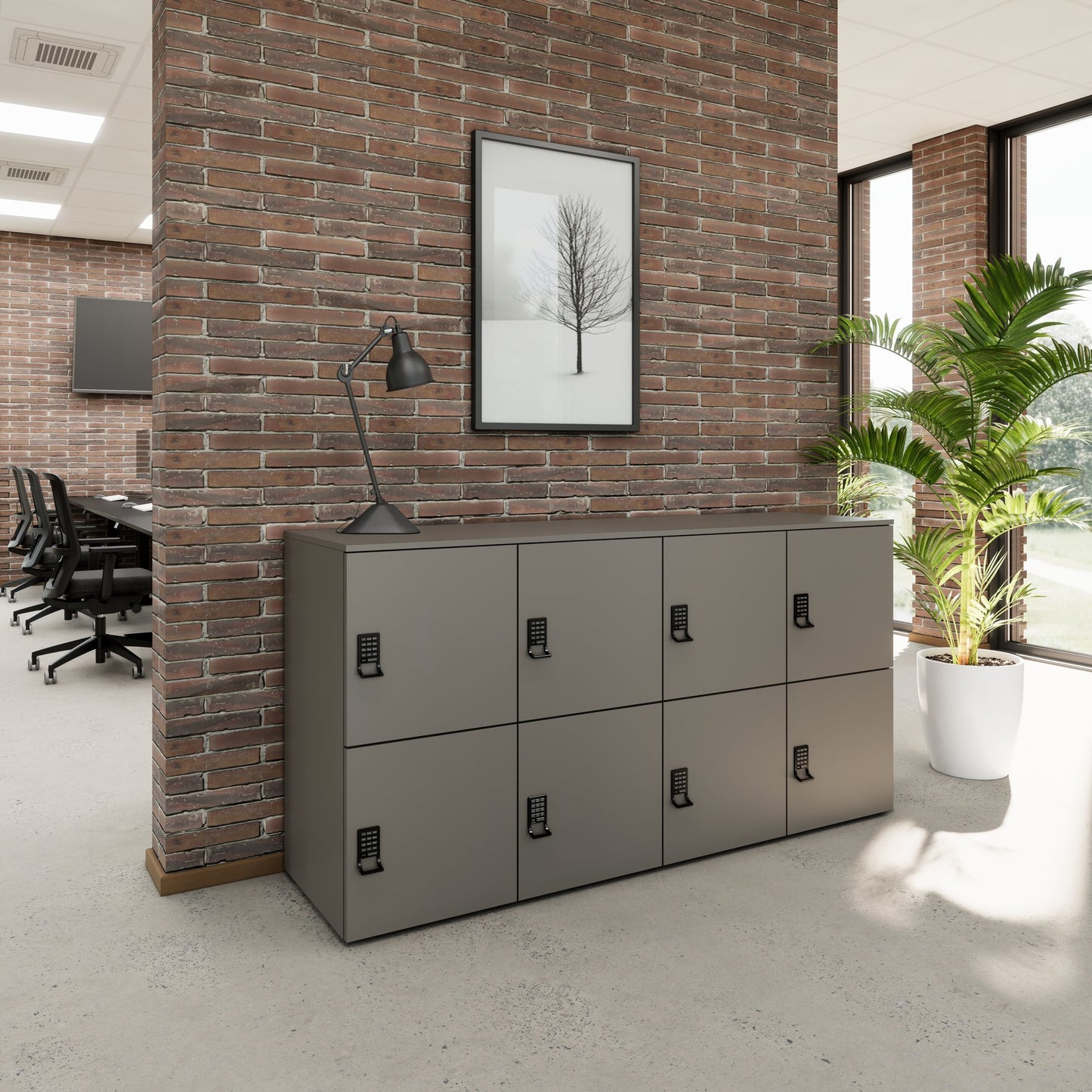 CHOICE Spind | 450-4500 x 900-1800 mm, viele Konfigurationsmöglichkeiten