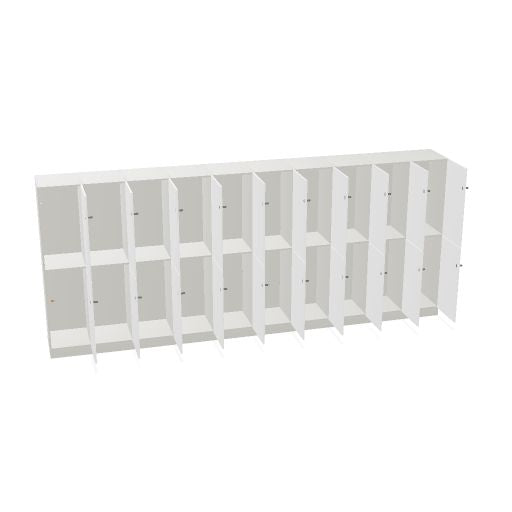 CHOICE Spind | 450-4500 x 900-1800 mm, viele Konfigurationsmöglichkeiten
