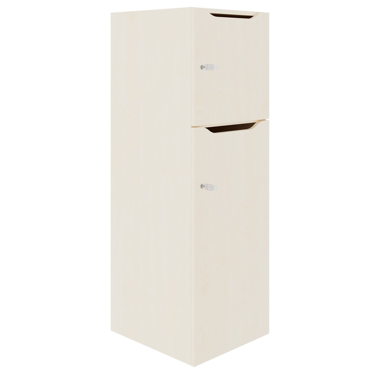 CHOICE Spind | 450 x 1370 mm, 2 oder 3 Schließfächer, Ahorn