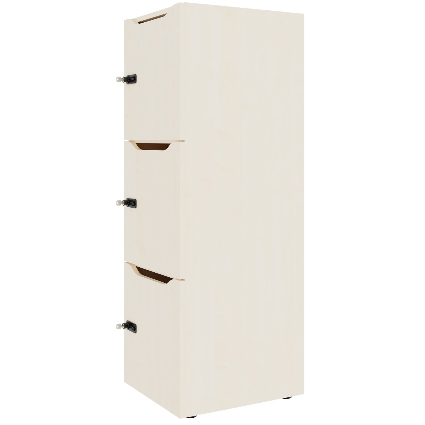 CHOICE Spind | 450 x 1370 mm, 2 oder 3 Schließfächer, Ahorn