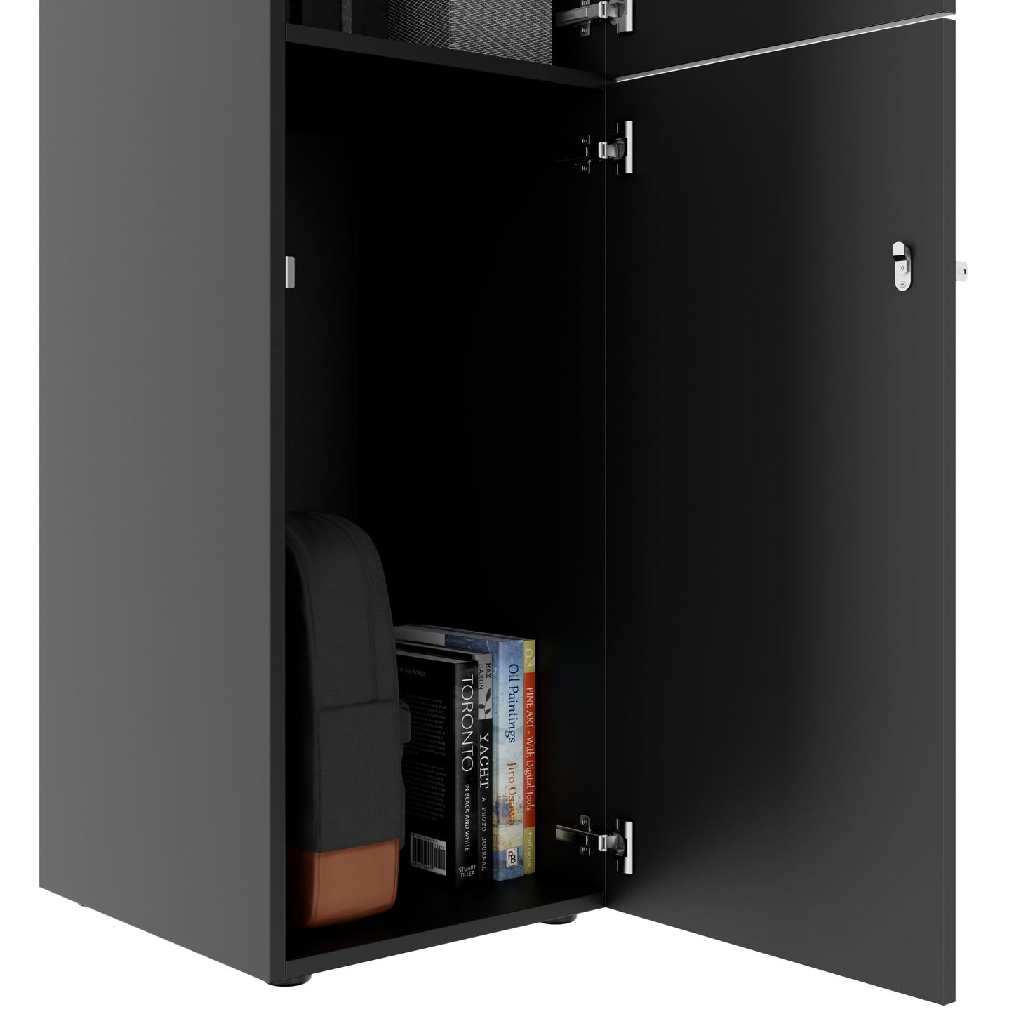 CHOICE locker | 450 x 1370 mm, 2 or 3 lockers, anthracite