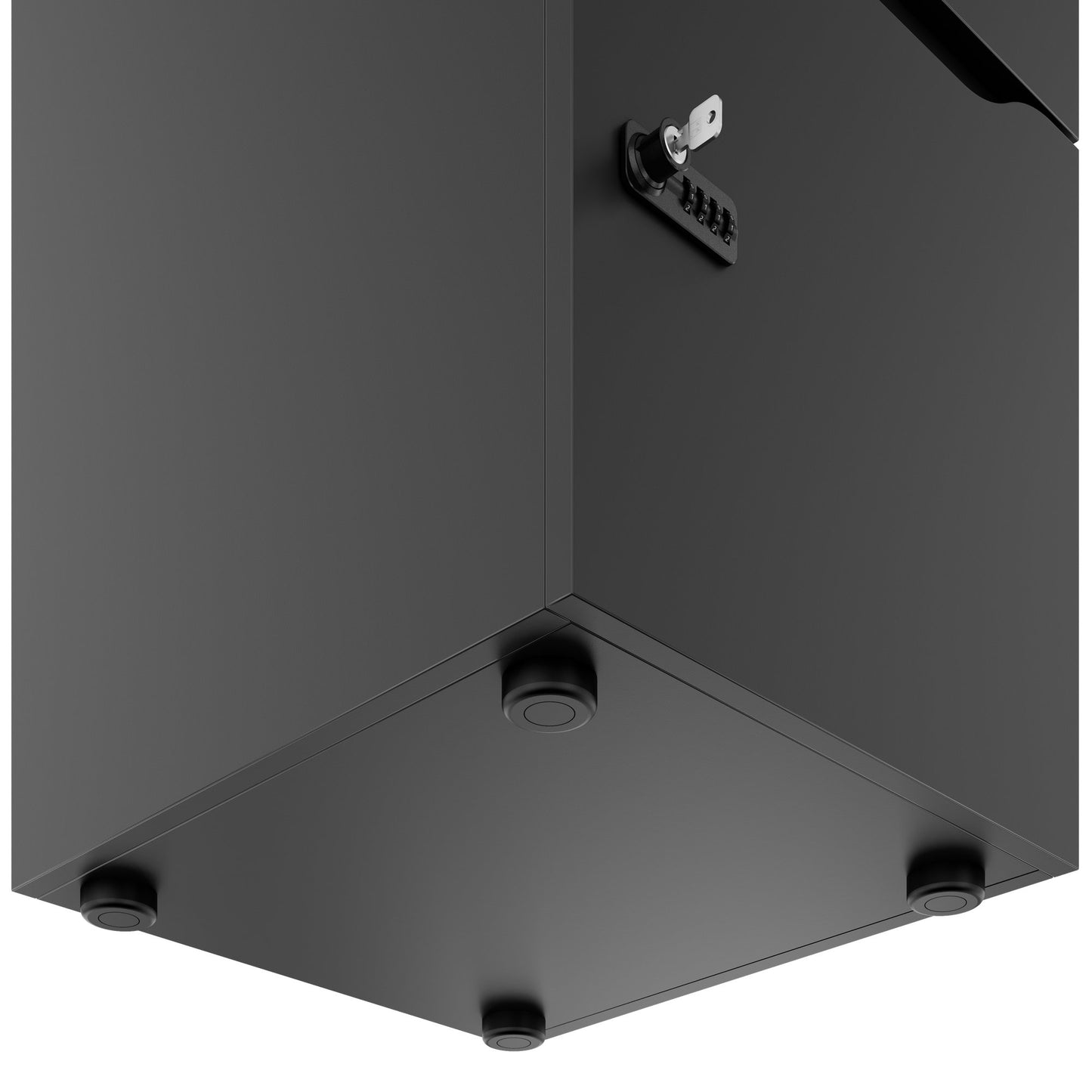 CHOICE locker | 450 x 1370 mm, 2 or 3 lockers, anthracite