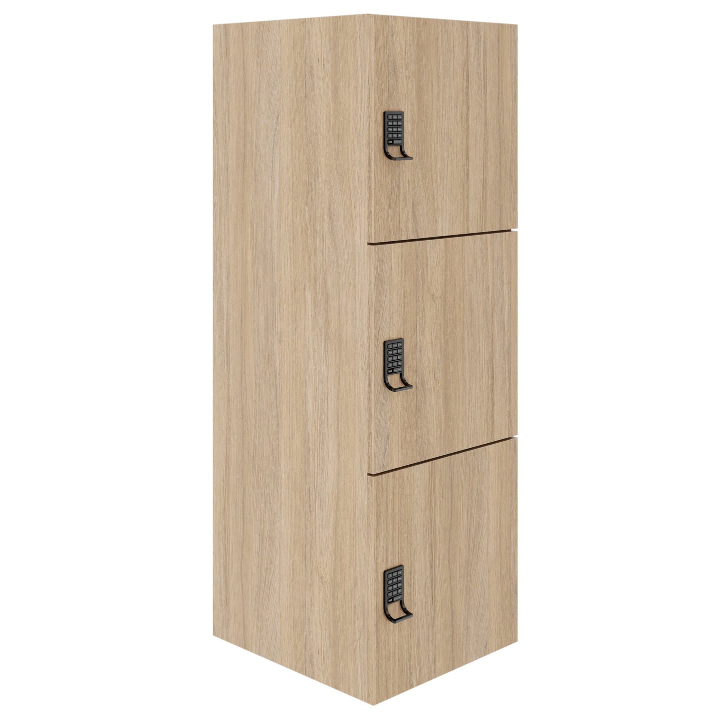 Armadietto CHOICE | 450 x 1370 mm, 2 o 3 scomparti, rovere ambra