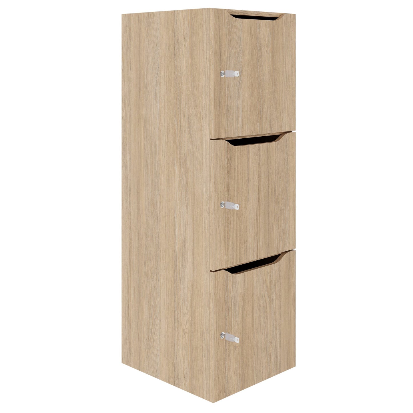 Armadietto CHOICE | 450 x 1370 mm, 2 o 3 scomparti, rovere ambra