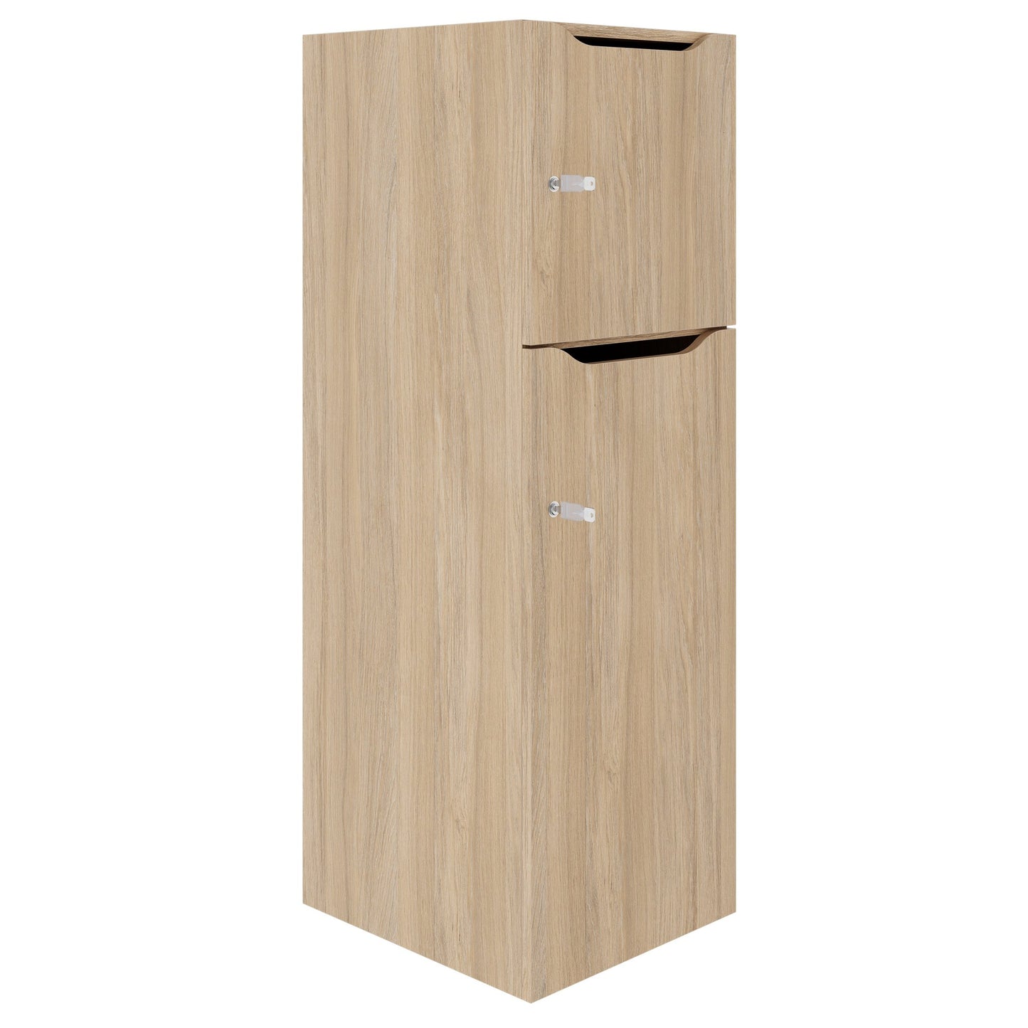 Armadietto CHOICE | 450 x 1370 mm, 2 o 3 scomparti, rovere ambra